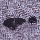 PSYCHE Enamel Brain Pin