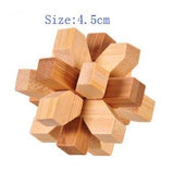 Interlocking Wooden Burr Puzzles