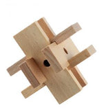 Interlocking Wooden Burr Puzzles