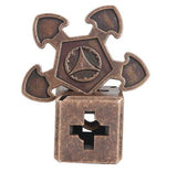 Geometric Metal Brain Teaser Puzzles