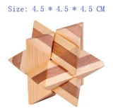 Interlocking Wooden Burr Puzzles
