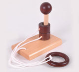 Wood & Rope Brain Teaser Puzzles