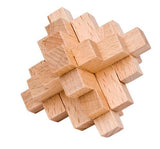 Interlocking Wooden Burr Puzzles