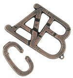 Geometric Metal Brain Teaser Puzzles