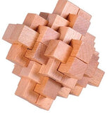 Interlocking Wooden Burr Puzzles
