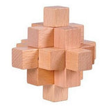 Interlocking Wooden Burr Puzzles