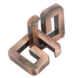 Geometric Metal Brain Teaser Puzzles