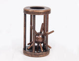 Geometric Metal Brain Teaser Puzzles