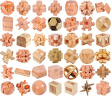 Interlocking Wooden Burr Puzzles